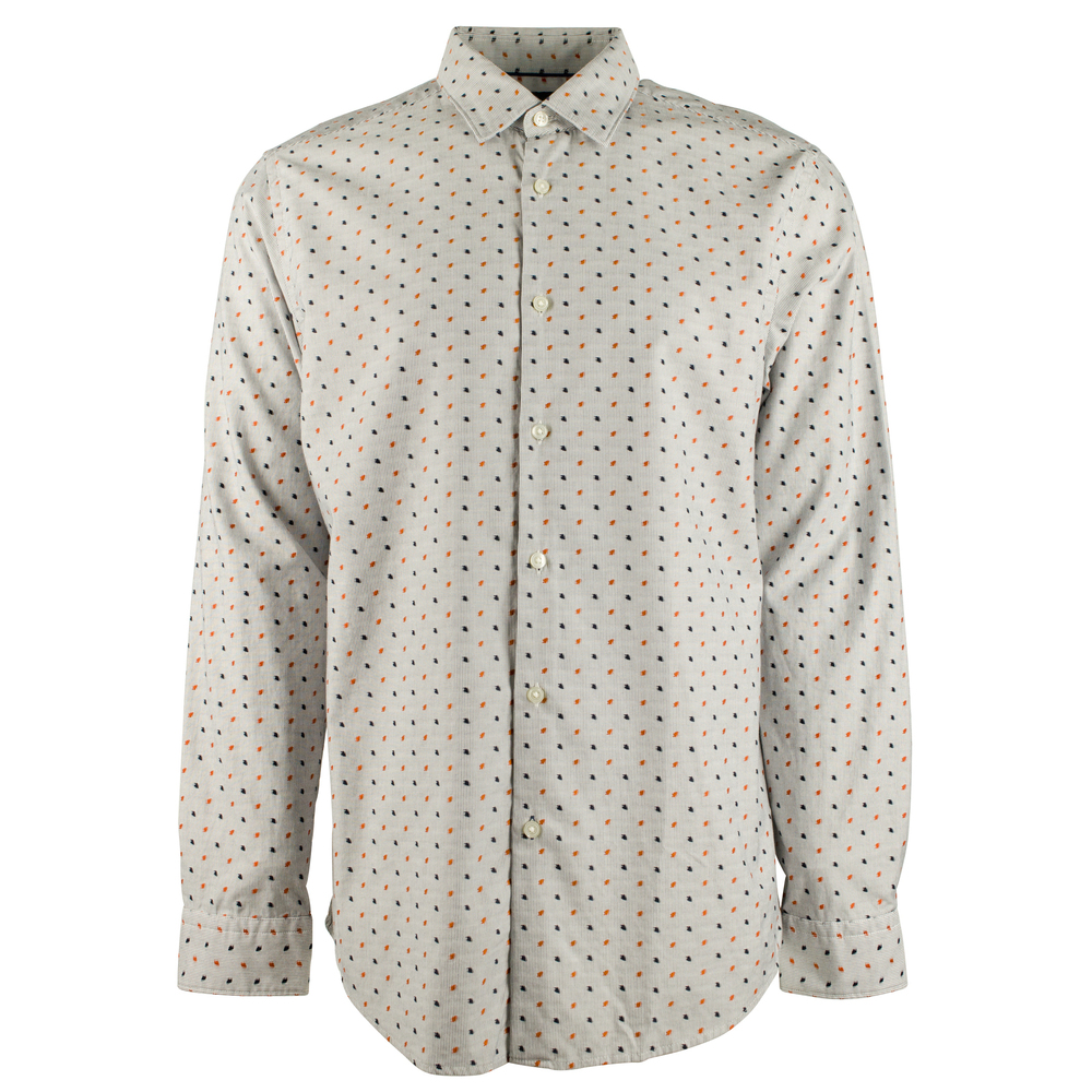 Hugo Boss Men's Lukas Regular Fit Long Sleeve Shirt-DB-XX-Large